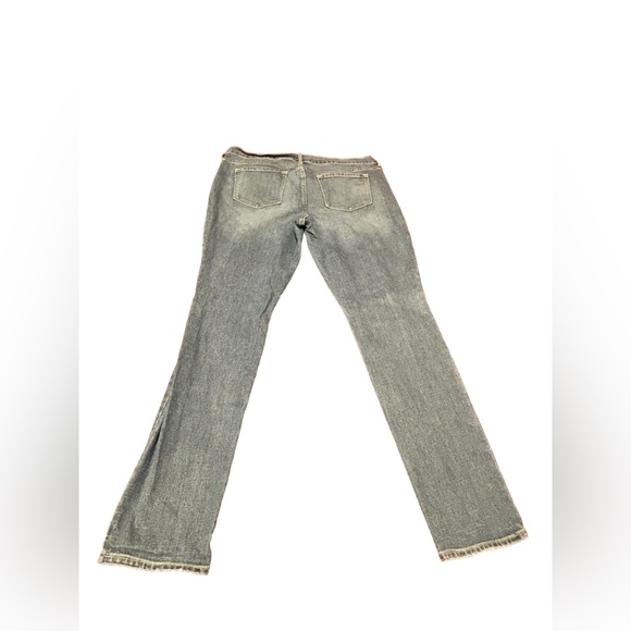 🍄Old Navy Original Mid- Rise Blue Denim Jeans Size 16 Long Good Condition! - Picture 2 of 5